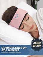 Sleep-Headphones-Wireless-Bluetooth-Headband - Comfy Sleeping Eye Mask Headphones Headset, Sport Headband Earbuds Electronics Tech Gadgets Christmas Birthday Gifts for Women Men Running