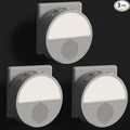 Sunset Scene White Noise Sound Machine, Wall Plug in White Noise Machine for Office Privacy & Noise Canceling, Portable Sound Machine with Light for Bedroom, Office, Clinic, Corridor, 3 Pack