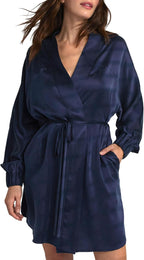 Lunya Washable Silk Robes for Women – Lightweight Short Robes with Pockets, Removable Belt & Interior Tie – Multiple Colors