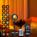 Sunset Lamp Projector, Multicolor Changed Night Light with Remote,APP Control, 360°Rotation for Party, Bedroom Decor,Tiktok,Photography