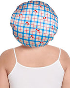 Double Layer Satin Bonnet with Detachable Eye Mask Night Cap for Curly Braids Hair Reduces Frizz Locks in Moisture