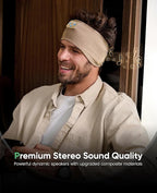 Bluetooth Headphones Headband, Sleep Headphones Bluetooth Headband for Side Sleepers, Reduce Snoring Disturbance for Sleeping, Wireless Headphone for Workout Running Cool Gadgets Unique Gifts