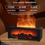 Fireplace Essential Oil Diffuser, 150ml Aromatherapy Diffuser, Ultrasonic Cool Mist Humidifier, 7 Colors Firelight Flame Diffuser with Remote for Home Office