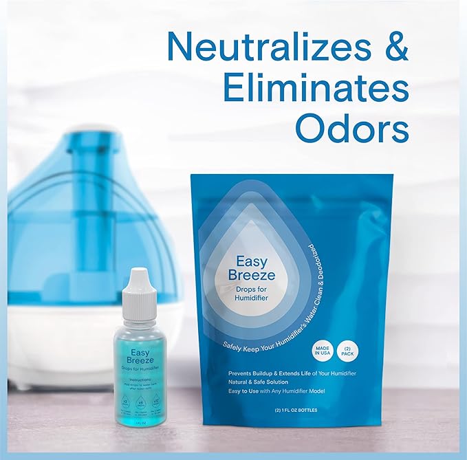Berkland Humidifier Cleaner Drops for All Makes & Models - Made in USA Humidifier Treatment for Peak Performance - Water Humidifier Drops for Cleaning - Humidifier Solution Humidifier Water Treatment