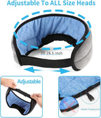 Wireless Sleep Mask,SKEYEOL Sleep Headphones,Adjustable&Washable Music Travel Sleeping Headset with Built-in Speakers Microphone Hands-Free for Air Travel,Siesta and Sleeping Grey