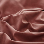Luxlovery Brick Red Comforter Set King Dark Rust Bedding Comforter Set Solid Blackish Red Breathable Blanket Quilts 3 Piece Bedding Set for King Bed