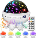 Baby Sound Machine for Kids Night Light Projector with Star, 30 Soothing Sounds White Noise Machine for Sleeping, 31 Color | 4 Films Baby Sleep, Remote+Timer+3 Brightness Baby Gifts for Boy Girl