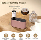 Waterless Diffuser for Home Essential Oil Diffuser, Aromatherapy Diffuser, Portable Scent Diffusers, 3 Mist Modes, Cycle Start for Bedroom, Office Studio 350-700 sq. ft Rose Gold