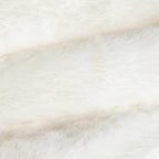 Home-Complete Faux Fur Bath Mat – 21x34-Inch Nonslip Jacquard Faux Fur Rug for Washable Rug Bathroom or Kitchen, Beige