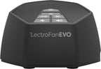 Adaptive Sound Technologies LectroFan EVO White Noise Machine - Compact Sleep Sound Machine for Bedroom, Travel, Study & More - 22 Non-Looping Fan, White & Ocean Noise Variations - Charcoal