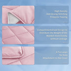 Topcee Weighted Blanket for Adults (15 lbs, 60" x 80") Queen Size Soft Cooling Heavy Blanket Sleeping, Apply to 130-160 lbs Body, Thick Breathable Blanket with Glass Bead, Easy Care