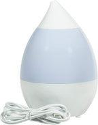 AIRCARE Ultrasonic Cool Mist Humidifier,Whisper-Quiet, Multi Color LED Light, Aroma Therapy Essential Oil Diffuser for Home, Bedroom, Baby, Nursery, Yoga, Spa and Office (white, .33 gal)