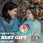 USB Himalayan Salt Lamp with Remote Control, 16 Colors Lighting & 4 Color Changing Mode Salt Rock Lamp, Used for Holiday Gift, Home Deco, Yoga, Office