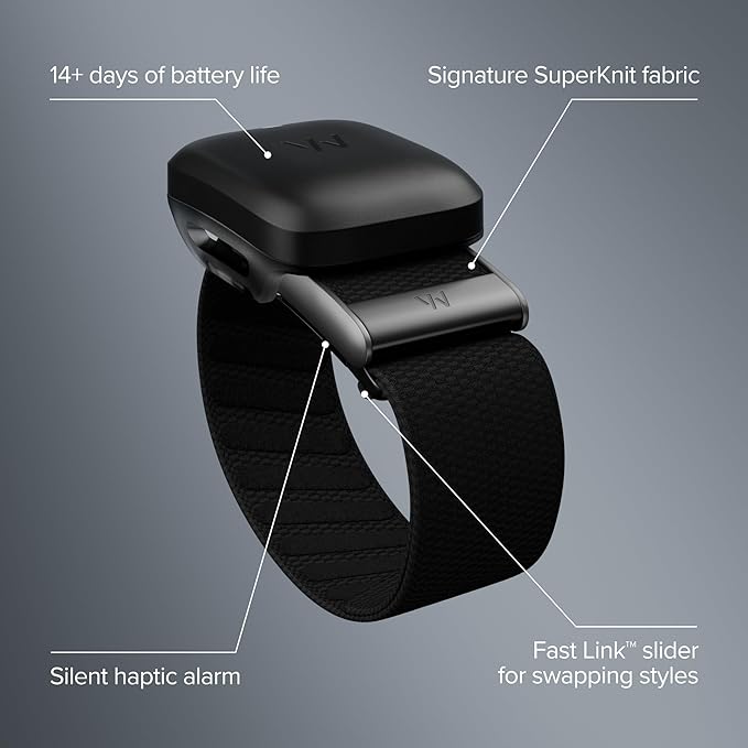 WHOOP 5.0/MG Activity Tracker - 12 Month Membership - Health and Fitness Wearable – 24/7 Activity and Sleep Tracker, Personalized Coaching, Menstrual Cycle Insights – 14+ Days Battery Life