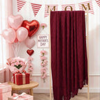inhand Claret Knitted Throw Blanket for Couch Bed, Mothers Day/Mom Birthday Gifts for Mom from Daughter Son, Soft Lightweight with Tassels, Farmhouse Warm Decorative Blanket for Women, 50"x60"