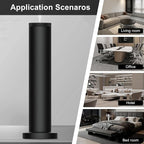 Wireless Hotel Scent Diffuser Starter Kit- Cordless Rechargeable Diffuser for Whole House - Hotel Scents Collection - App Control Waterless Essential Oil Diffuser for Large Room, Studio, Office(Black)