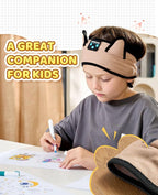 KIDSBAND Kids Headphones, Over On The Ear Toddler/Baby Headband Headphones - Volume Limited with Thin Speakers & Soft Headband No Pressure On Ears, for Learning/Plane/Travel/Tablet/Computer/Sleep