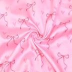 QPANCY Kids Satin Pajamas Sets Baby Boy Girl Button-Down Silk Sleepwear 2 Piece Short Sleeve Loungewear Clothes Set