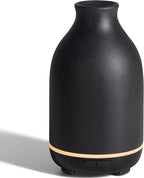 InnoGear Essential Oil Diffuser, 150ml Ceramic Stone Diffuser Handcrafted Aromatherapy Diffusers Ultrasonic Cool Mist Humidifier Vaporizor with 2 Mist Modes Waterless Auto Off for Room Office, Black