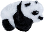 STP GOODS Faux Sheepskin Fur Rug, Fluffy Sheepskin Bedside Rugs, Bedside Rugs (Panda (95 x 65 cm))
