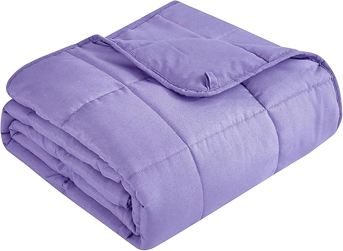 Topcee Weighted Blanket (25lbs 88"x104" Cal King Size) Soft Cooling Heavy Blanket Sleeping, Apply to 240-260 lbs Body, Thick Breathable Blanket with Glass Bead, Easy Care