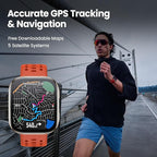 Amazfit Bip 6 Smart Watch 46mm, 14 Day Battery, 1.97" AMOLED Display, GPS & Free Maps, AI, Bluetooth Call & Text, Health, Fitness & Sleep Tracker, 140+ Workout Modes, 5 ATM Water-Resistance, Red