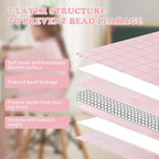 HOSUKKO Weighted Blanket - 2 lbs Pink Heavy Lap Indoor - Small Size Breathable Blanket(20 * 30 inches, 2 lbs)