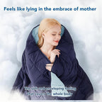 Topcee Weighted Blanket for Adults (15lbs 48"x72"), Minky Dots Heavy Blanket for Woman, Man Sleeping, Soft, Cozy and Cooling Weighted Throw Blankets, Machine Washable, Grey