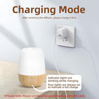 SEEDSEEL 150ML Cordless Essential Oil Diffuser, Built-in 6000mAH Rechargeable Battery, 7-Hour Runtime, 7 LED Color Changing Lights, Portable Aromatherapy Diffuser for Home,Office,Outdoor