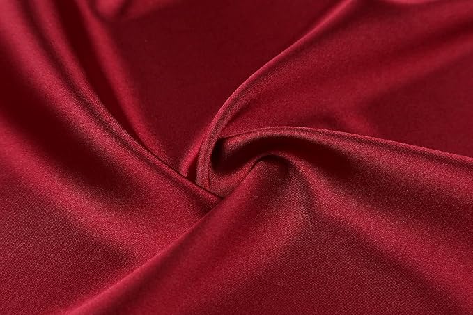 Women's Satin Kimono Robe Wedding Getting Ready Silky Bathrobe Short Bridesmaid Dressing Gown