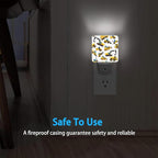 Construction Machines Night Light,Tractor Night Lights Plug into Wall Dusk to Dawn Sensor Led Lamp for Women Men,Led Lights for Stairway/Hallway/Bedroom,0.5W