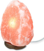 Himalayan Salt Lamp 6–8 lbs – Hand-Carved Himalayan Pink Salt Lamp with Cord Perfect Nightlight