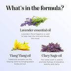 Sleep Essential Oil Blend for Diffuser - Dream Essential Oils for Diffusers Aromatherapy and Relaxation with Clary Sage Ylang-Ylang Roman Chamomile and Lavender for Sleep Time Support (4 Fl Oz)