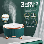 Diffusers for Essential Oils Large Room, 500ml Aromatherapy Diffuser Cool Mist Humidifier with Remote Control,7 Colors Lights & 5 Mist Mode Waterless Auto Off for Women Office Home