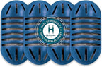 HoMedics Demineralization Cartridge for Ultrasonic Humidifiers – 4-Pack Humidifier Filter Replacements, Filters Mineral Deposits and Purifies Water in Air Humidifiers for Bedroom, Plants, Office Blue