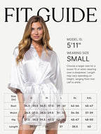 Turquaz Women's Bride Bridesmaids Silky Robe Satin Kimono Robes for Women Lingerie