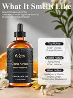 Citrus Atrium — A Hotel-Inspired Diffuser Oil, Inspired by The 1 Hotel Miami Scent - My Way Diffuser Oil Fragrance Oil for Ultrasonic and Waterless Diffusers and Crafting