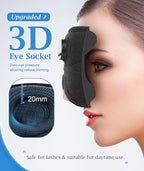 Bluetooth Sleep Headphones for Side Sleepers with Timming Setting, 100% Blackout 3D Contoured Eye Mask for Sleeping & Music Auto Shut Off, Breathable No Pressure for Side Sleeper Travel