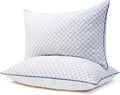 Bed Pillows Standard Size Set of 2 for Sleeping, Soft and Supportive Bed Pillows with Memory Foam Filling for Side and Back Sleepers, Neck Supportive-Standard Size, 2 Pack