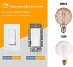 Vintage LED Edison Bulb G30 4W Dimmable LED Filament Bulb Globe Pineapple Shaped Light Bulb 2300K Warm White E26 400LM Equivalent 40W Incandescent (Amber)