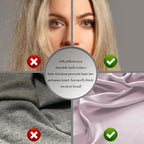 Silk Pillow Cases 2 Pack Soft Breathable and Sliky King Size Pillow Cases Set of 2,Natural Mulberry Silk Pillowcase Set of 2 for Hair and Skin with Hidden Zipper (Lavender,20"X 36",2pcs)