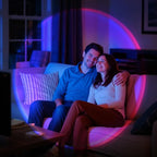 AIHYING Sunset Lamp Projector,Multicolor Changing Night Light 360 Degree Rotation Rainbow Led Sun Lamp for Photography Backgrounds,Party,TikTop Live,Christmas Gifts,Home Decor,Mood Lighting