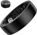 Smart Ring Health Tracker for Men Women - Sleep Tracker with Heart Rate, SpO2, Smart Health Ring for Women Men with Step Counting, IP68 Waterproof (Black 8)