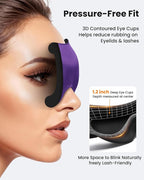 3 Pack Sleep Masks for Women & Men: True Blackout Eye Mask for Sleeping, 3D Contoured Zero Eye Pressure, Lash-Friendly, Side Sleeper Comfort, Airplane Travel Essentials, Night Eye Cover Blindfold