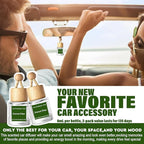 HoogaLife Car Air Freshener Diffuser 2 Pack Hanging Air Freshener Diffuser - Forest Pine Fragrance Oil Air D iffuser for Car, 45+ Days Long Lasting Fragrance Made in USA (F13)