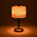 Salt lamp with Touch dimmer Control USB Himalayan Salt lamp Natural Rock lamp high Transparency PC lampshade (excluding USB Adapter)