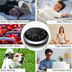 Sound Machine Loud White Noise Machine Nonstop Brown Noise Sleep Machine 30 Soothing Sounds for Baby Kids Adults Pink Noise Sounds Machine 36-Level Vol 4 Timer Memory Function for Home Travel Office