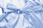 Women's Satin Kimono Robe Wedding Getting Ready Silky Bathrobe Short Bridesmaid Dressing Gown