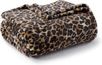 BEDELITE Fleece Blanke for Couch & Bed, Luxury Plush Cozy Fuzzy Blanket, Throw 50"x 60", Dark Brown
