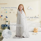 L'AGRATY Weighted Blanket - 36"x48" 3lbs Microfiber Material with Glass Beads Small Blanket for All-Season Summer Fall Winter Soft Thick